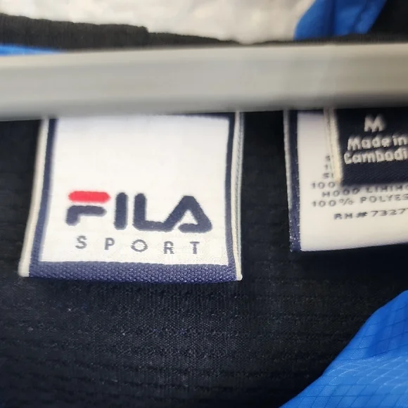 Fila Royal Blue Hooded Jacket - Picture 2 of 7